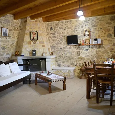 Traditional Stone Mezonete Feriehus Krousonas (Crete)
